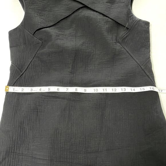 Helmut Lang Sleeveless Sheath Dress Black size 8 - Picture 8 of 11